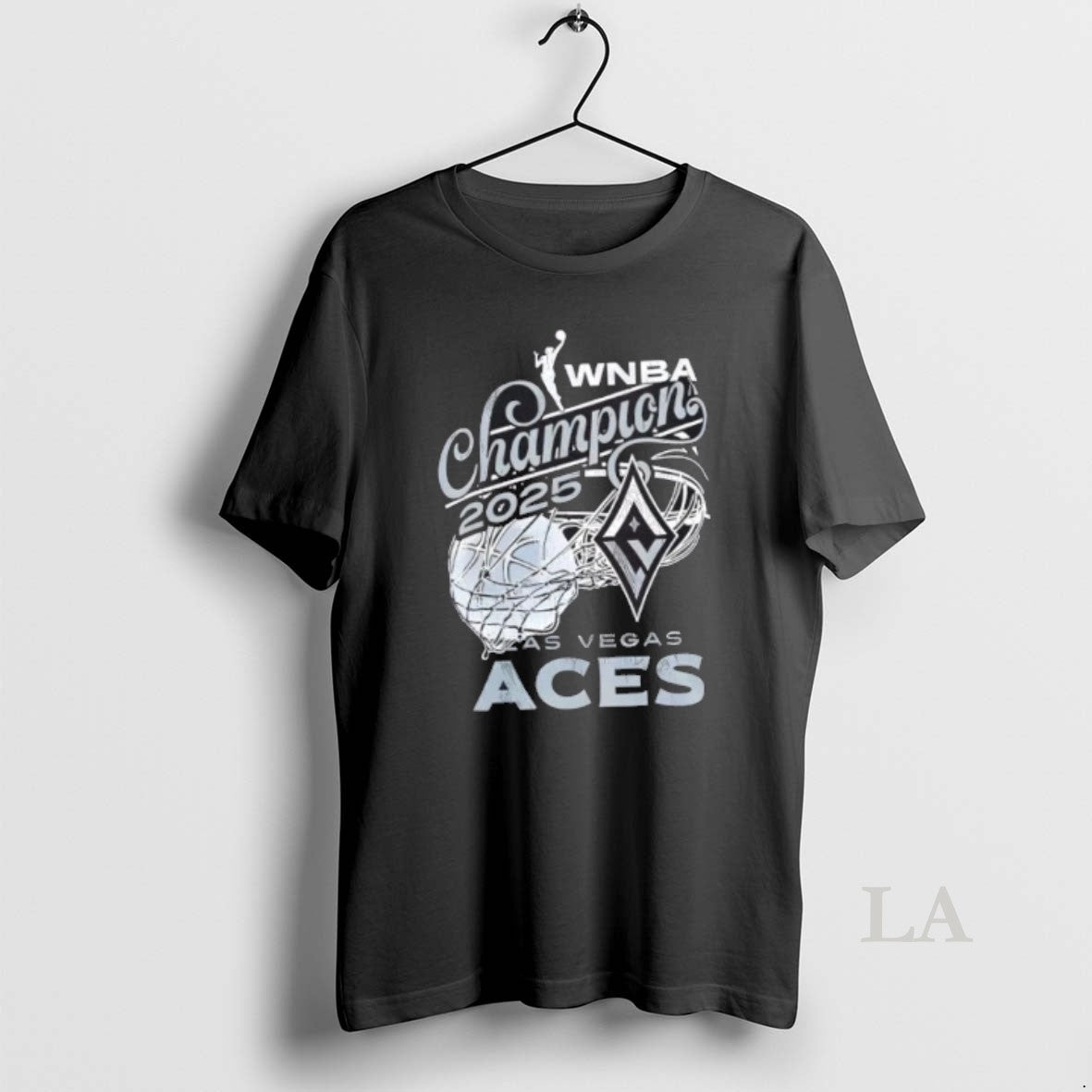 Original 2025 Wnba Champions Las Vegas Aces Womens Basketball 2 Sided