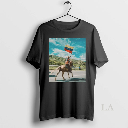 Original 2026 Venezuelan Man Riding A Horse Free Venezuela T-Shirts, Hoodie, Sweatshirt | AU18TeeNovaLab.com