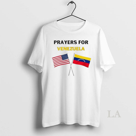 Original 2026 Prayer For Venezuela No War On Venezuela T-Shirts, Hoodie, Sweatshirt | AU18TeeNovaLab.com