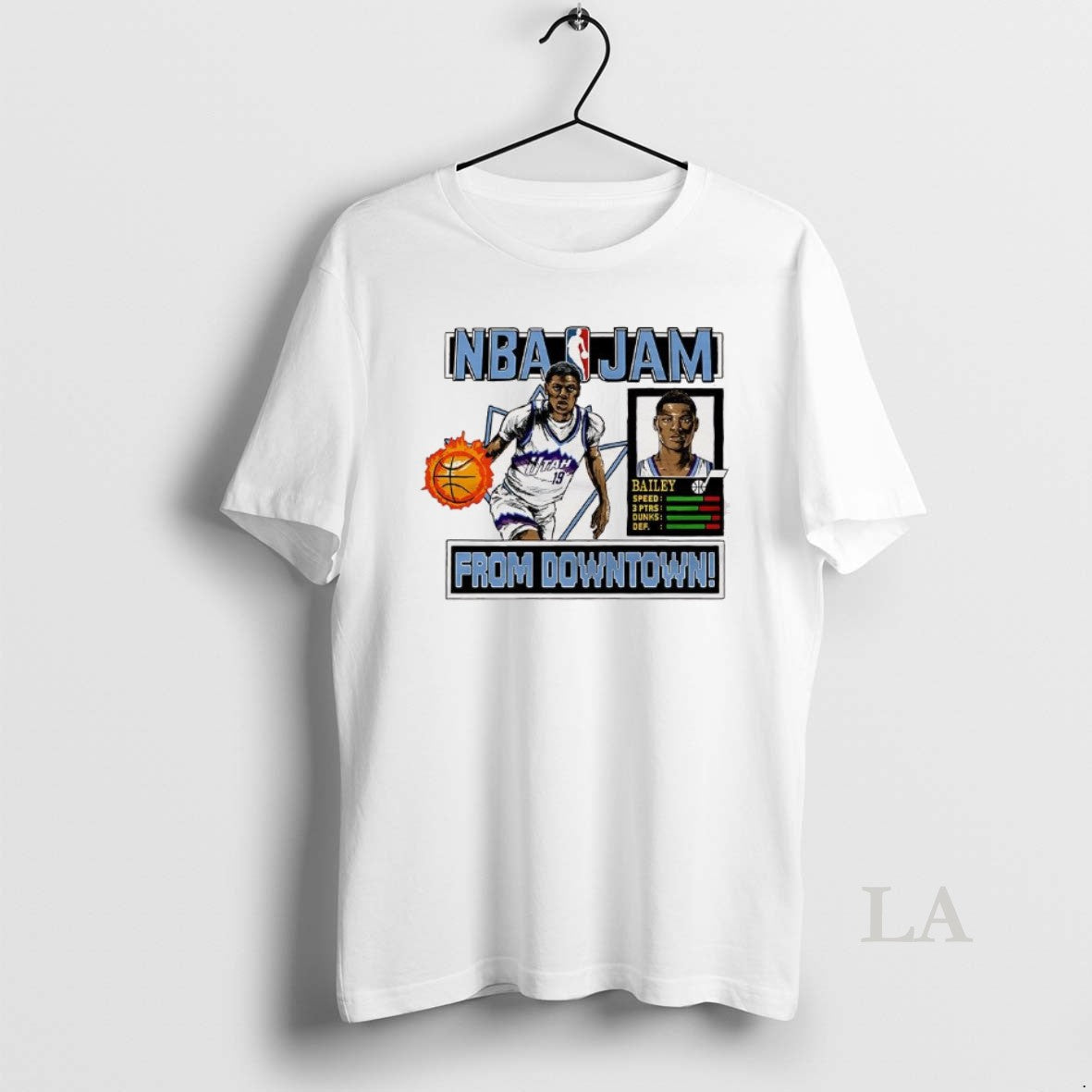 Original Ace Bailey Utah Jazz Nba Jam From Downtown Classic Video Game T-Shirts, Hoodie, Sweatshirt | AU18TeeNovaLab.com