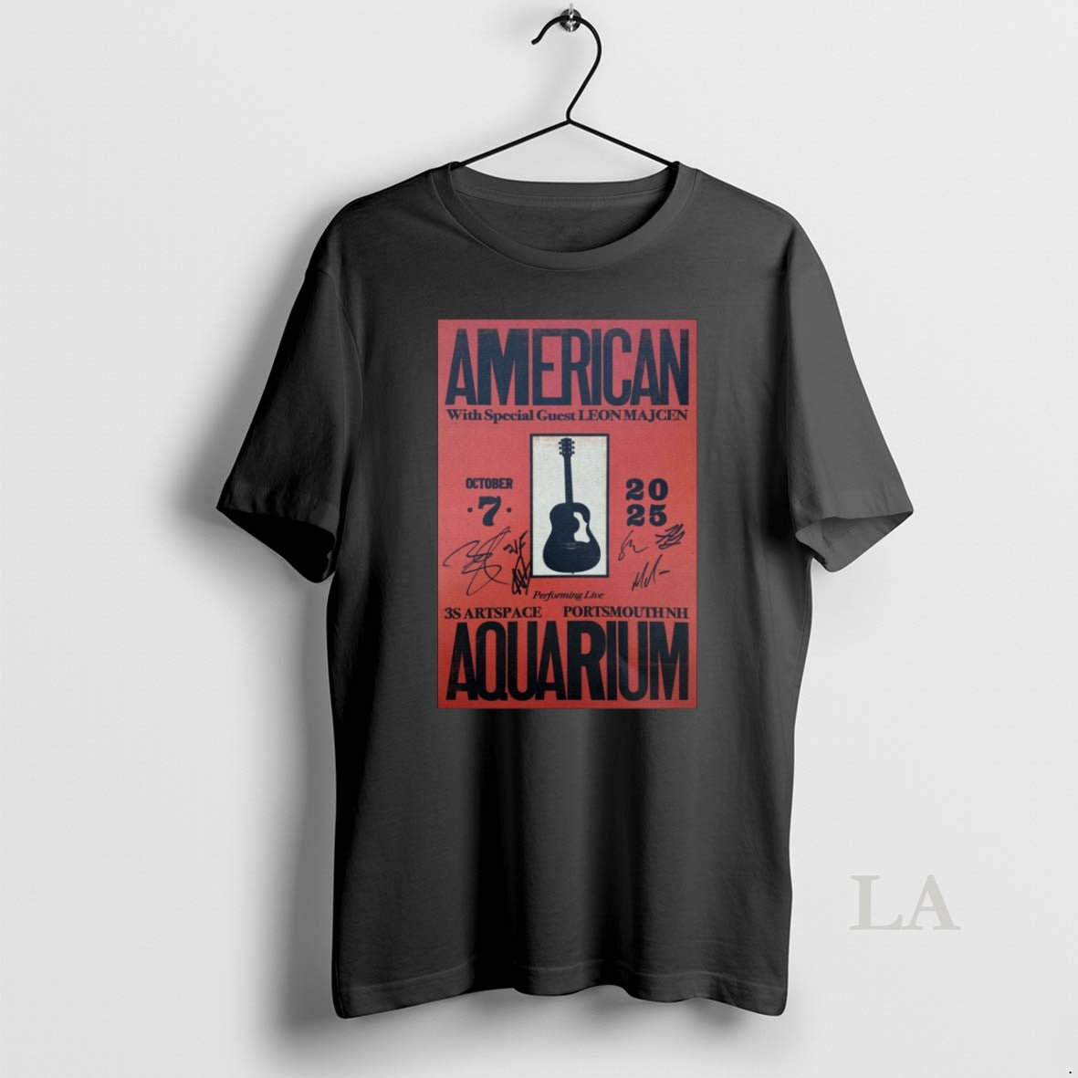Original American Aquarium 3s Artspace Portsmouth Nh October 7 2025 Signatures
