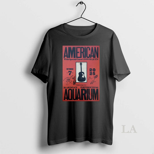 Original American Aquarium 3s Artspace Portsmouth Nh October 7 2025 Signatures