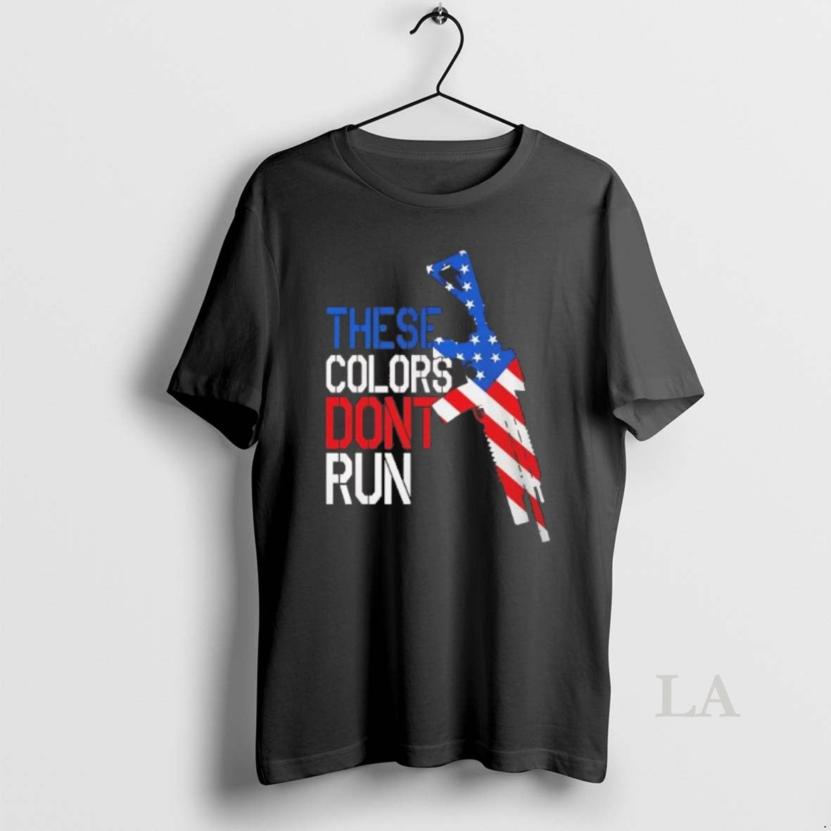Original American Flag Rifle These Colors Dont Run T-Shirts, Hoodie, Sweatshirt | AU18TeeNovaLab.com