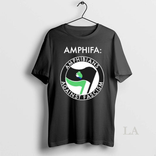 Original Amphifa Amphibians Against Fascism Portland Frog