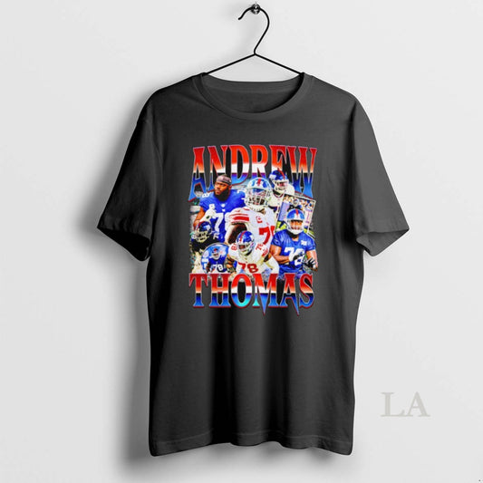 Original Andrew Thomas New York Giants Retro