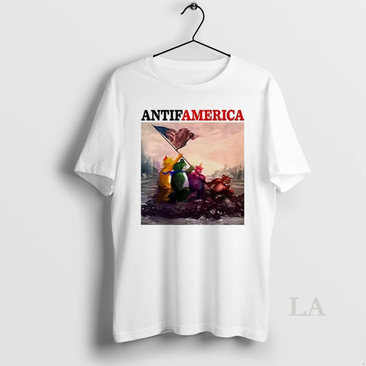 Original Antifamerica Portland Frog