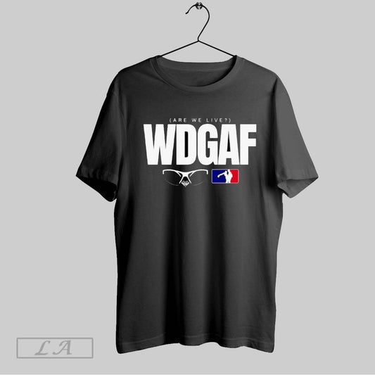 Original Are We Live Wdgaf Sunglasses Golf Logo Parody