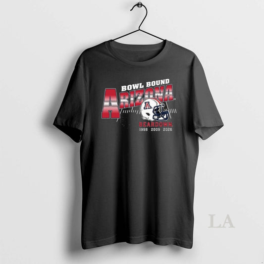 Original Arizona Wildcats Football Bowl Bound Beardown 2026 Helmet T-Shirts, Hoodie, Sweatshirt | AU18TeeNovaLab.com