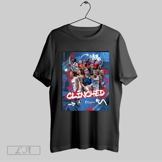 Original Atlanta Dream 2025 Wnba Playoffs Clinched