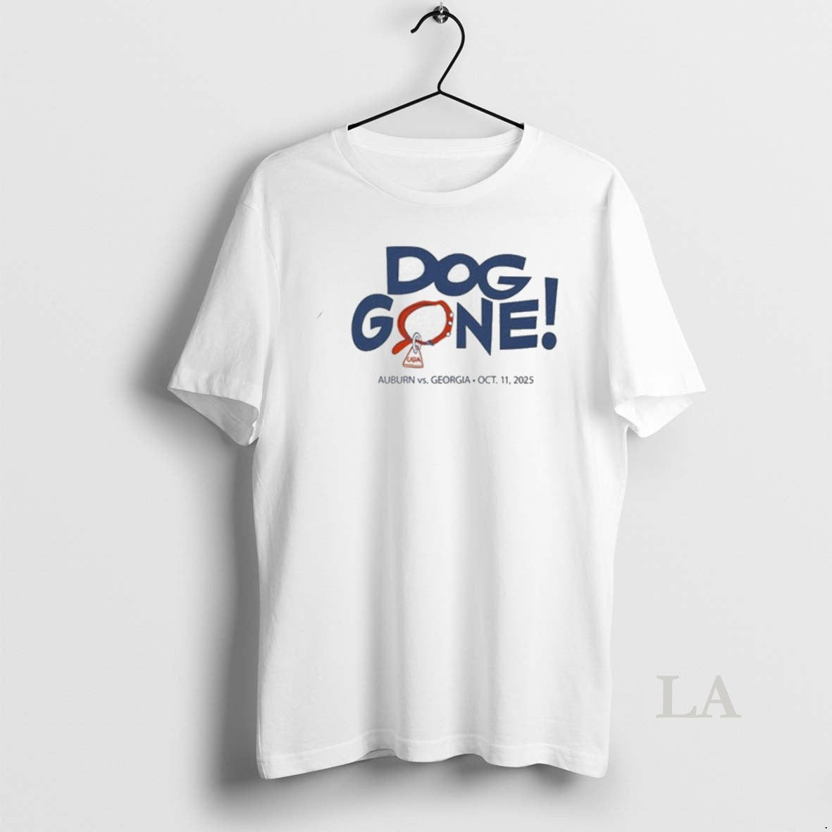 Original Auburn Tigers Vs Georgia Bulldogs October 11 2025 Dog Gone Fanart