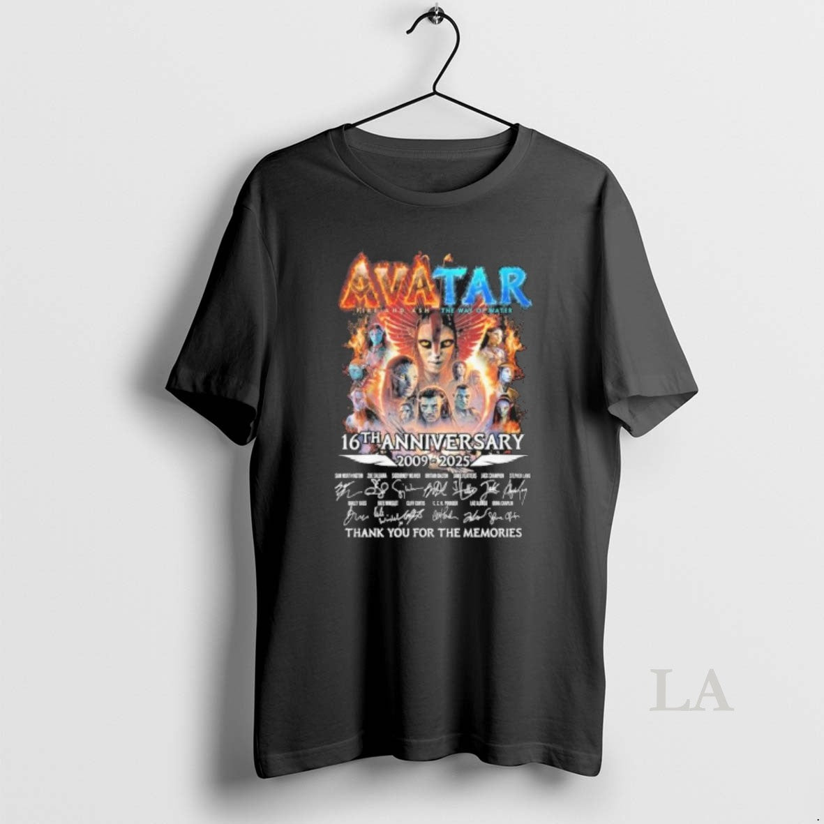 Original Avatar Fire And Ash The Way Of Water 16th Anniversary 2009 2025 T-Shirts, Hoodie, Sweatshirt | AU18TeeNovaLab.com