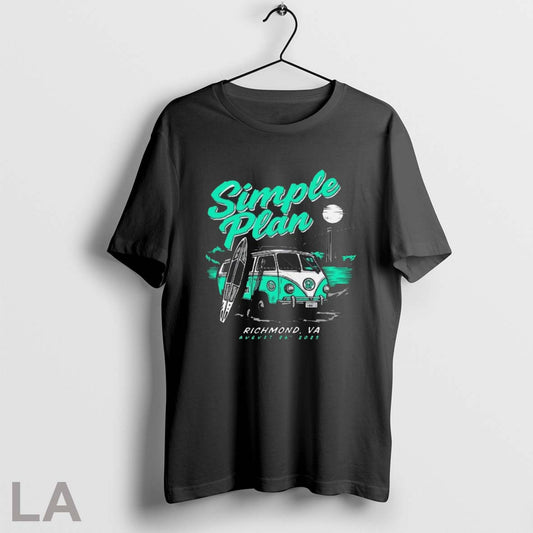 Original Awesome Simple Plan Richmond Va Allianz Amphitheater At Riverfront August 26 2025 Painting T-Shirts, Hoodie,...