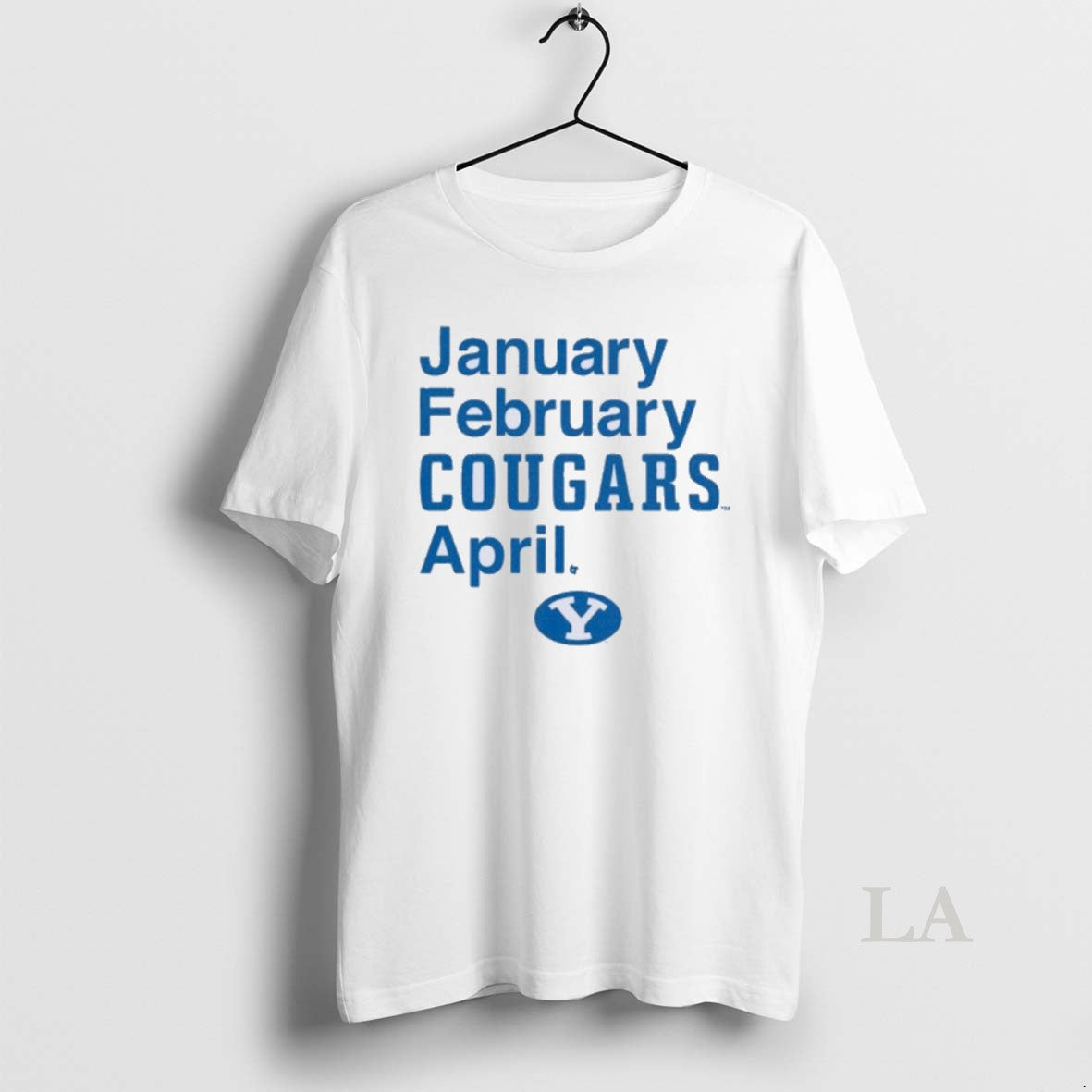 Original Byu Basketball January February Cougars April T-Shirts, Hoodie, Sweatshirt | AU18TeeNovaLab.com