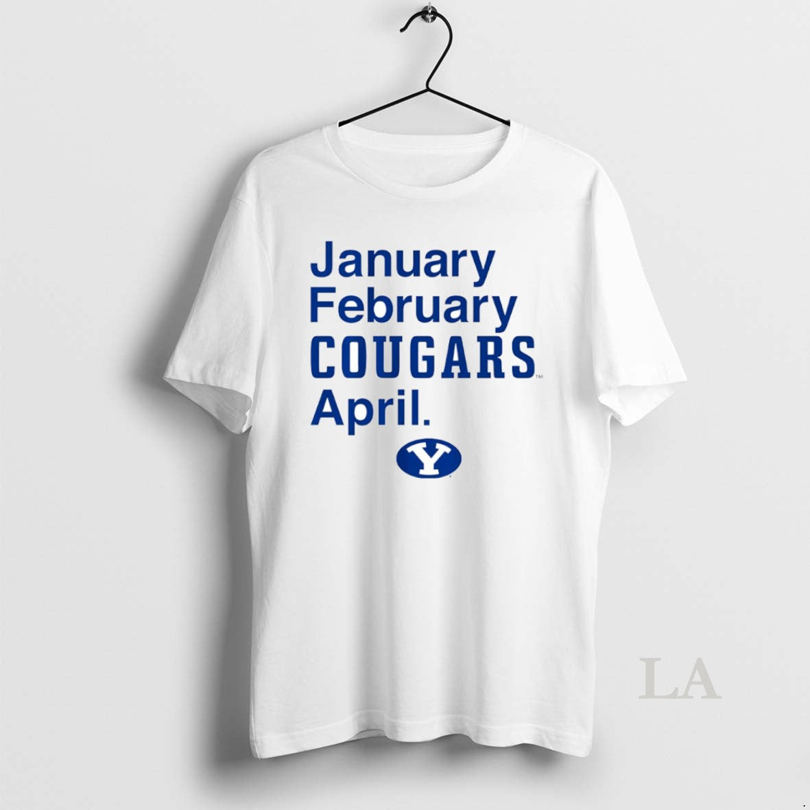 Original Byu Cougars Basketball January February Cougars April Circle T-Shirts, Hoodie, Sweatshirt | AU18TeeNovaLab.com