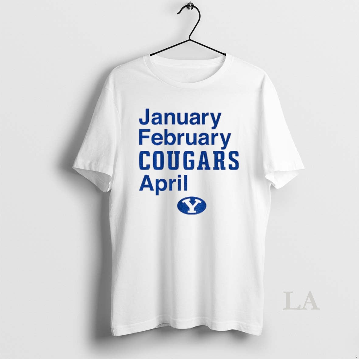 Original Byu Cougars January February Cougars April 2025 T-Shirts, Hoodie, Sweatshirt | AU18TeeNovaLab.com