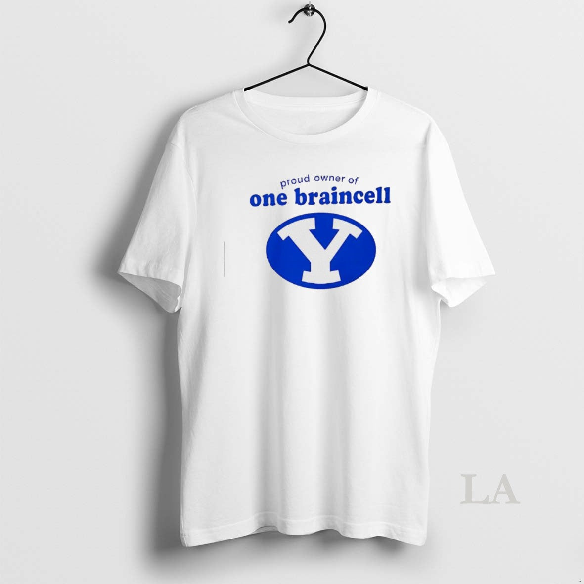 Original Byu Cougars Proud Owner Of One Braincell T-Shirts, Hoodie, Sweatshirt | AU18TeeNovaLab.com