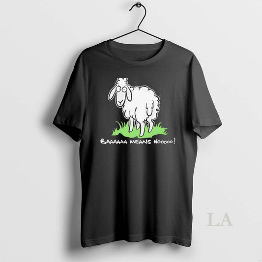 Original Baaaaaa Means Nooooo Sheep T-Shirts, Hoodie, Sweatshirt | AU18TeeNovaLab.com