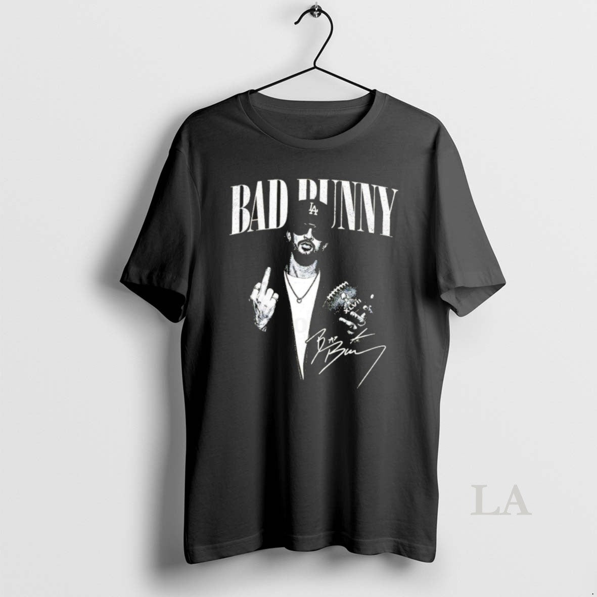 Original Bad Bunny Middle Finger Bowl 2026 Halftime Show Signature T-Shirts, Hoodie, Sweatshirt | AU18TeeNovaLab.com