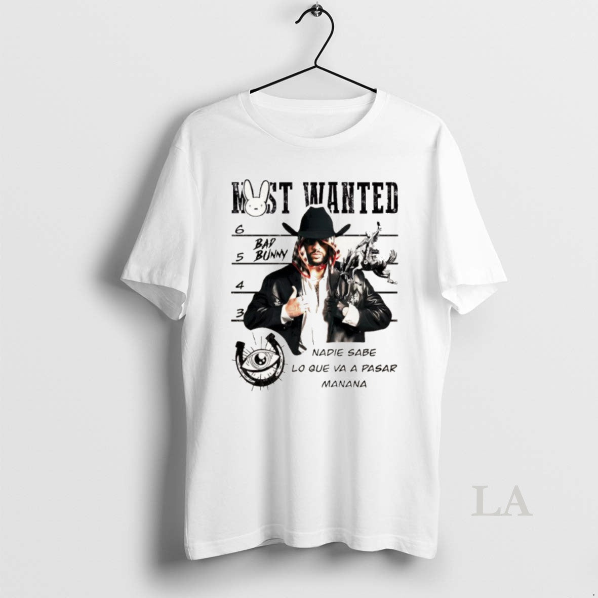 Original Bad Bunny Most Wanted Nadie Sabe Lo Que Va A Pasar Manana T-Shirts, Hoodie, Sweatshirt | AU18TeeNovaLab.com