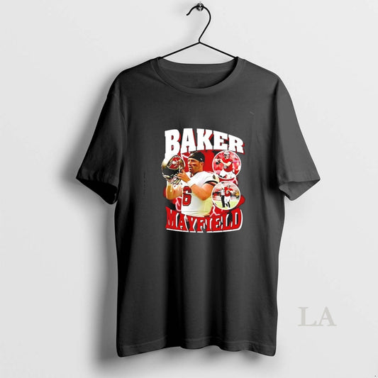 Original Baker Mayfield Tampa Bay Buccaneers Player Collage 90s Bootleg