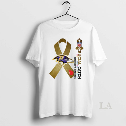 Original Baltimore Ravens Breast Cancer Crucial Catch 2025
