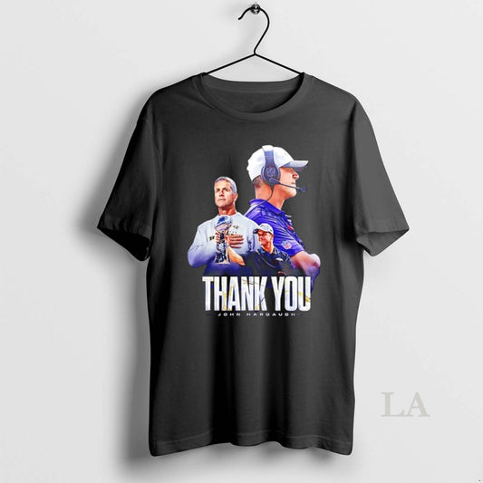 Original Baltimore Ravens Coach Harbaugh Thank You For Everything 2026 T-Shirts, Hoodie, Sweatshirt | AU18TeeNovaLab.com