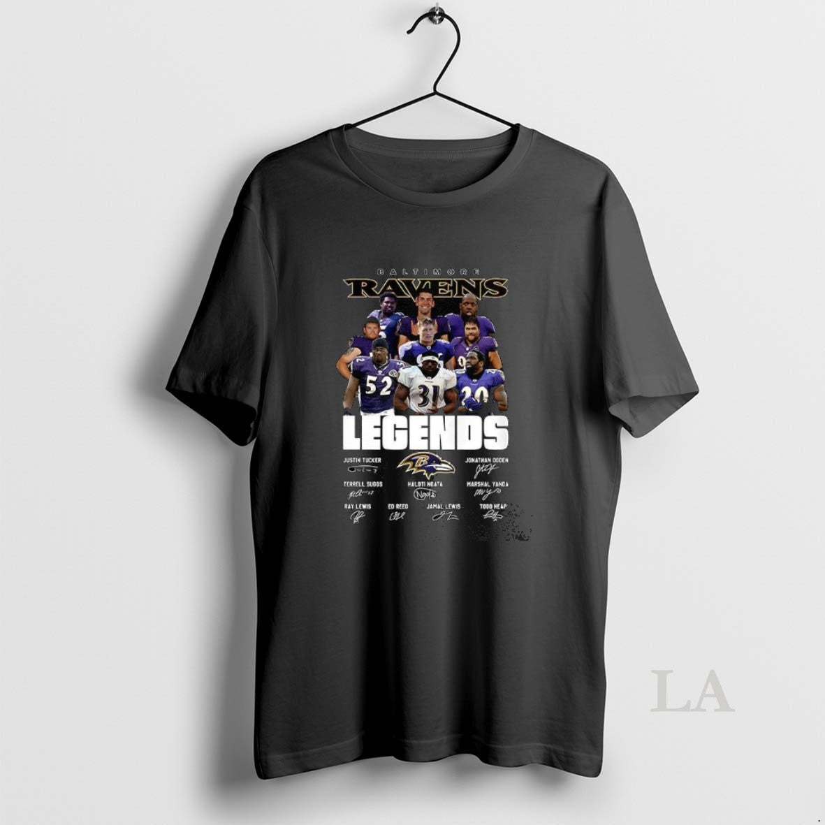 Original Baltimore Ravens Legends Vintage Signature