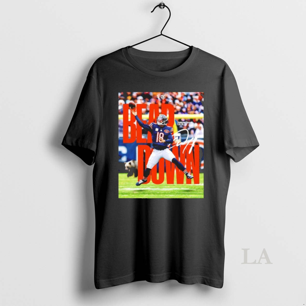 Original Bear Down Caleb Williams Divisional Round 2026 Signature T-Shirts, Hoodie, Sweatshirt | AU18TeeNovaLab.com