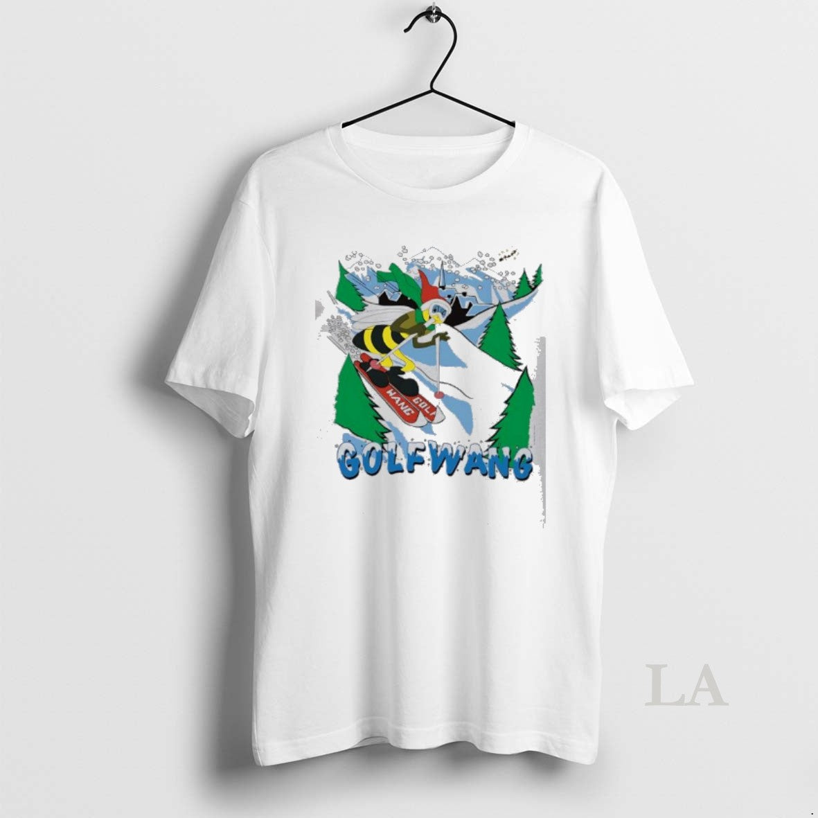 Original Bee Is Skiing Golfwang Funny Cute T-Shirts, Hoodie, Sweatshirt | AU18TeeNovaLab.com