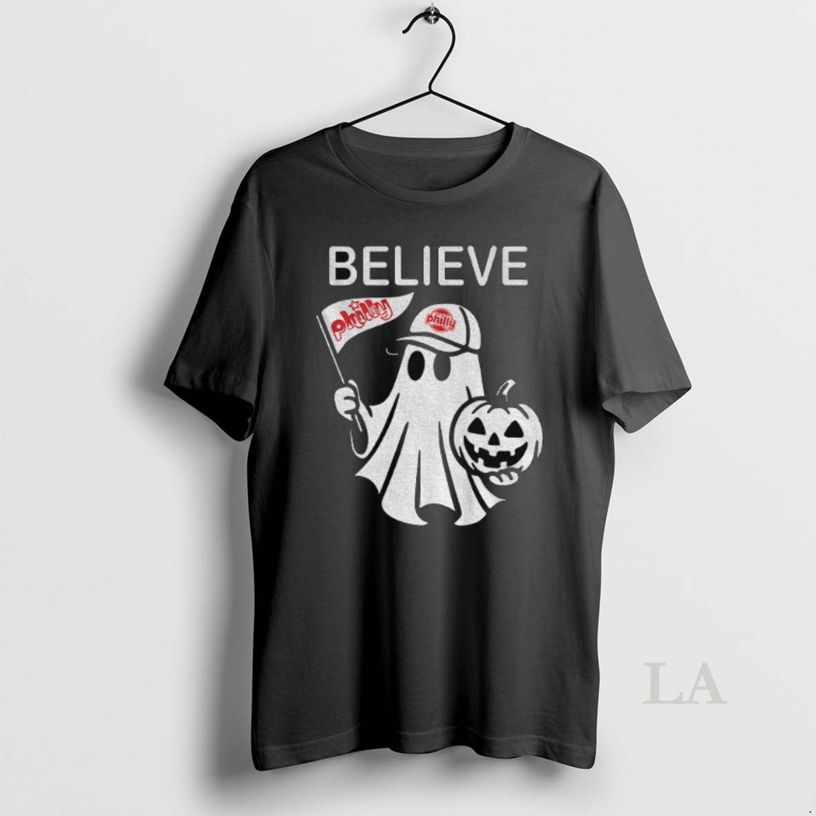 Original Believe Philadelphia Phillies Ghost Pumpkin Halloween