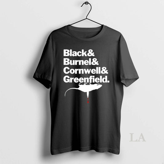 Original Black Burnel Cornwell Greenfield T-Shirts, Hoodie, Sweatshirt | AU18TeeNovaLab.com