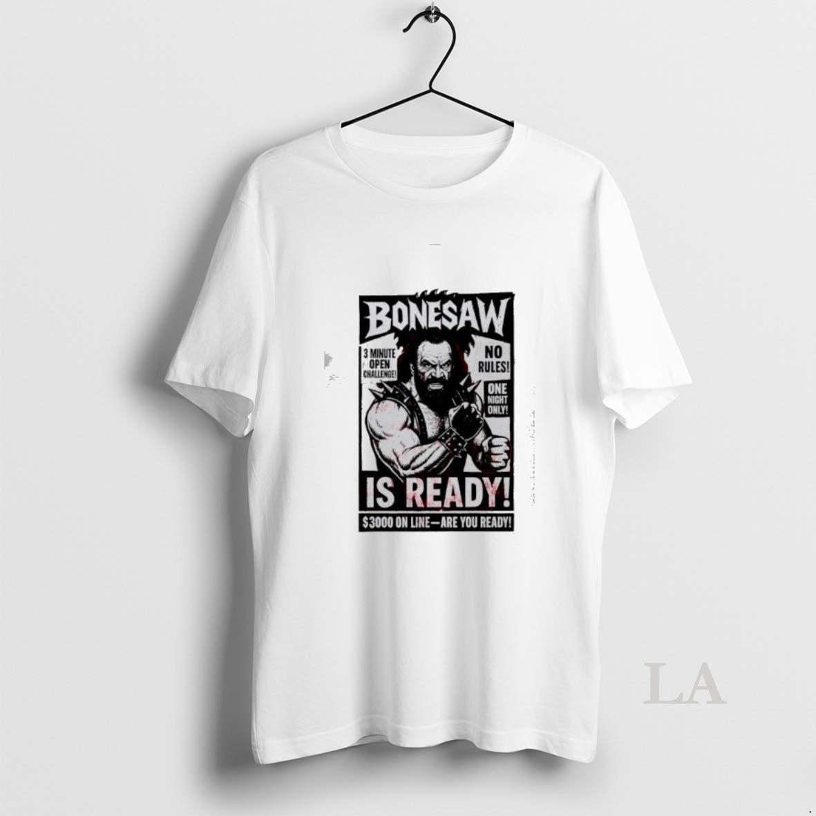 Original Bonesaw Is Ready Vintage Wrestling One Night Only T-Shirts, Hoodie, Sweatshirt | AU18TeeNovaLab.com