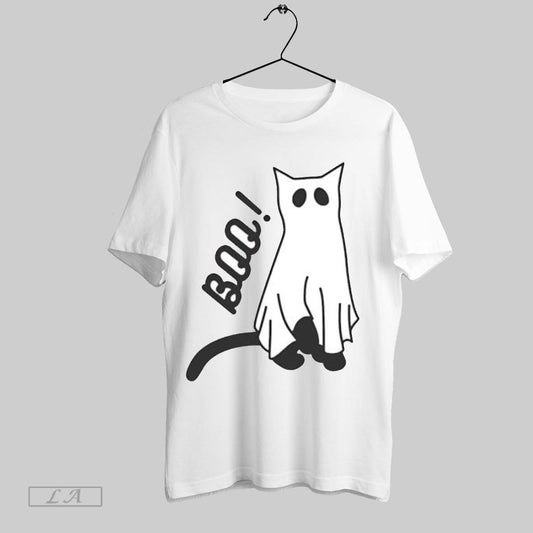 Original Boo Halloween Ghost Cat