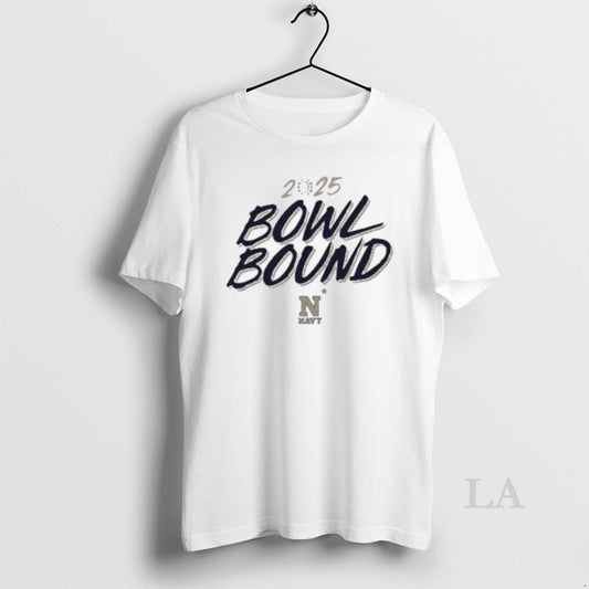 Original Bowl Bound Navy Midshipmen Football 2025 T-Shirts, Hoodie, Sweatshirt | AU18TeeNovaLab.com