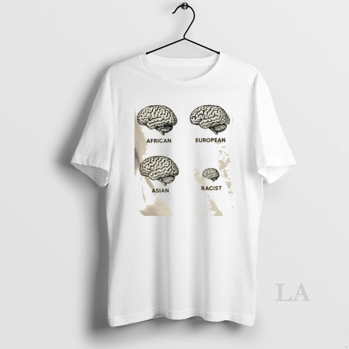 Original Brains African European Asian Racist T-Shirts, Hoodie, Sweatshirt | AU18TeeNovaLab.com