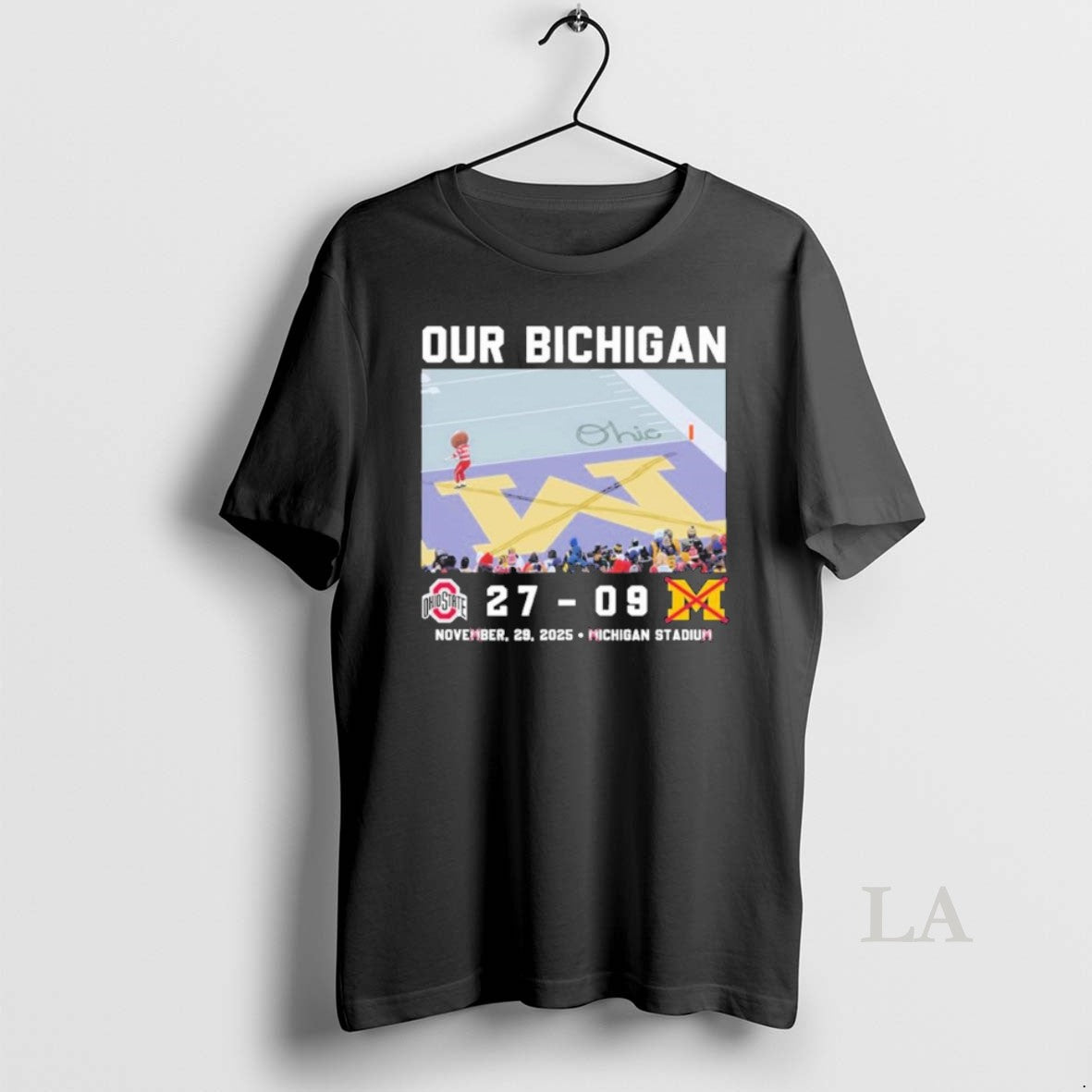 Original Buckeyes Our Bichigan 27 9 November 29 2025 T-Shirts, Hoodie, Sweatshirt | AU18TeeNovaLab.com