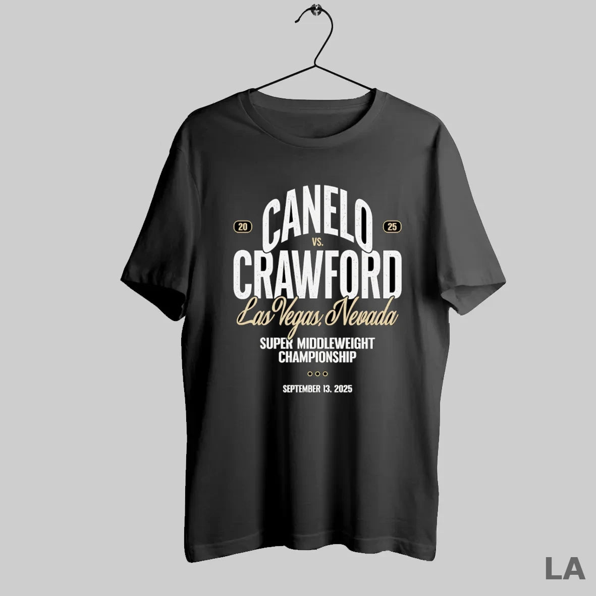 Original Canelo Vs Crawford Super Middleweight Championship Las Vegas Nevada 2025