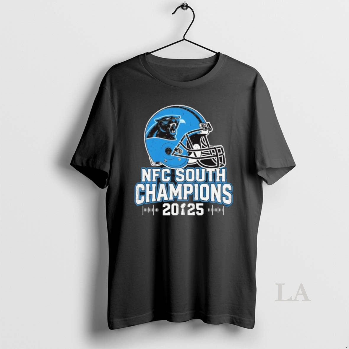 Original Carolina Panthers 2025 Nfc South Champions Helmet T-Shirts, Hoodie, Sweatshirt | AU18TeeNovaLab.com
