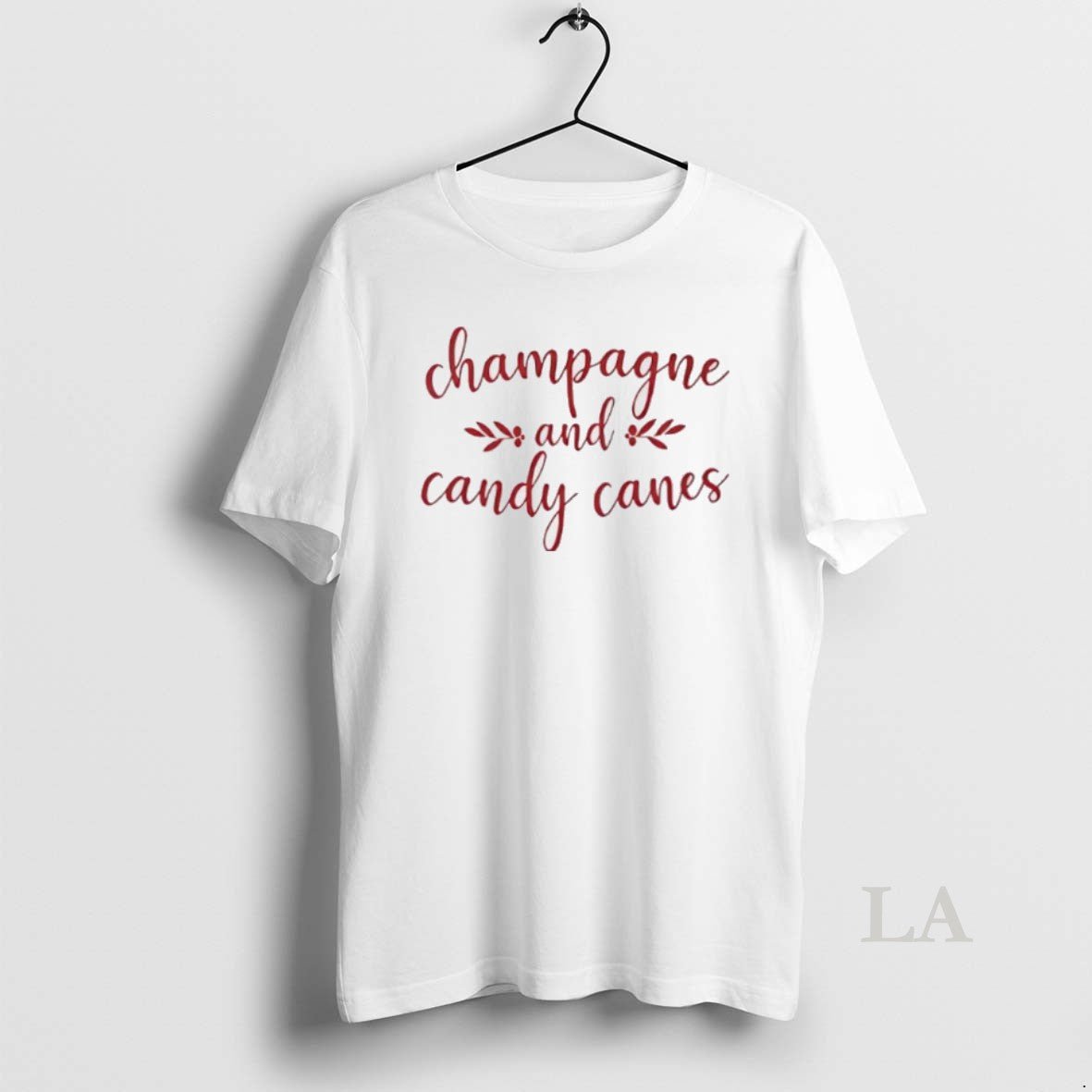 Original Champagne And Candy Canes T-Shirts, Hoodie, Sweatshirt | AU18TeeNovaLab.com