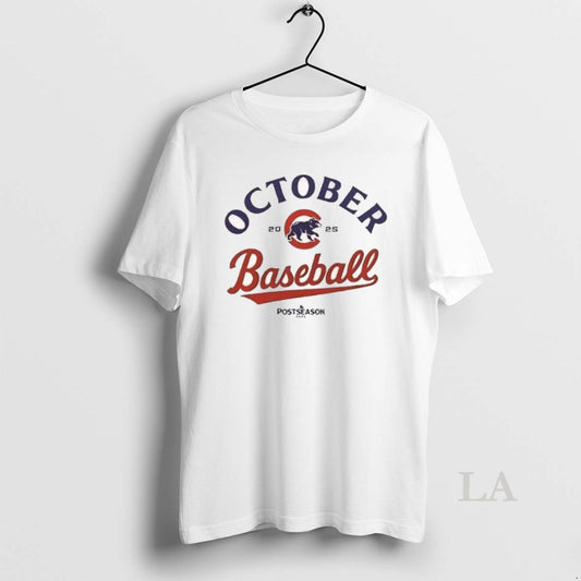 Original Chicago Cubs 2025 October Clinched Fly The W 2 Sided