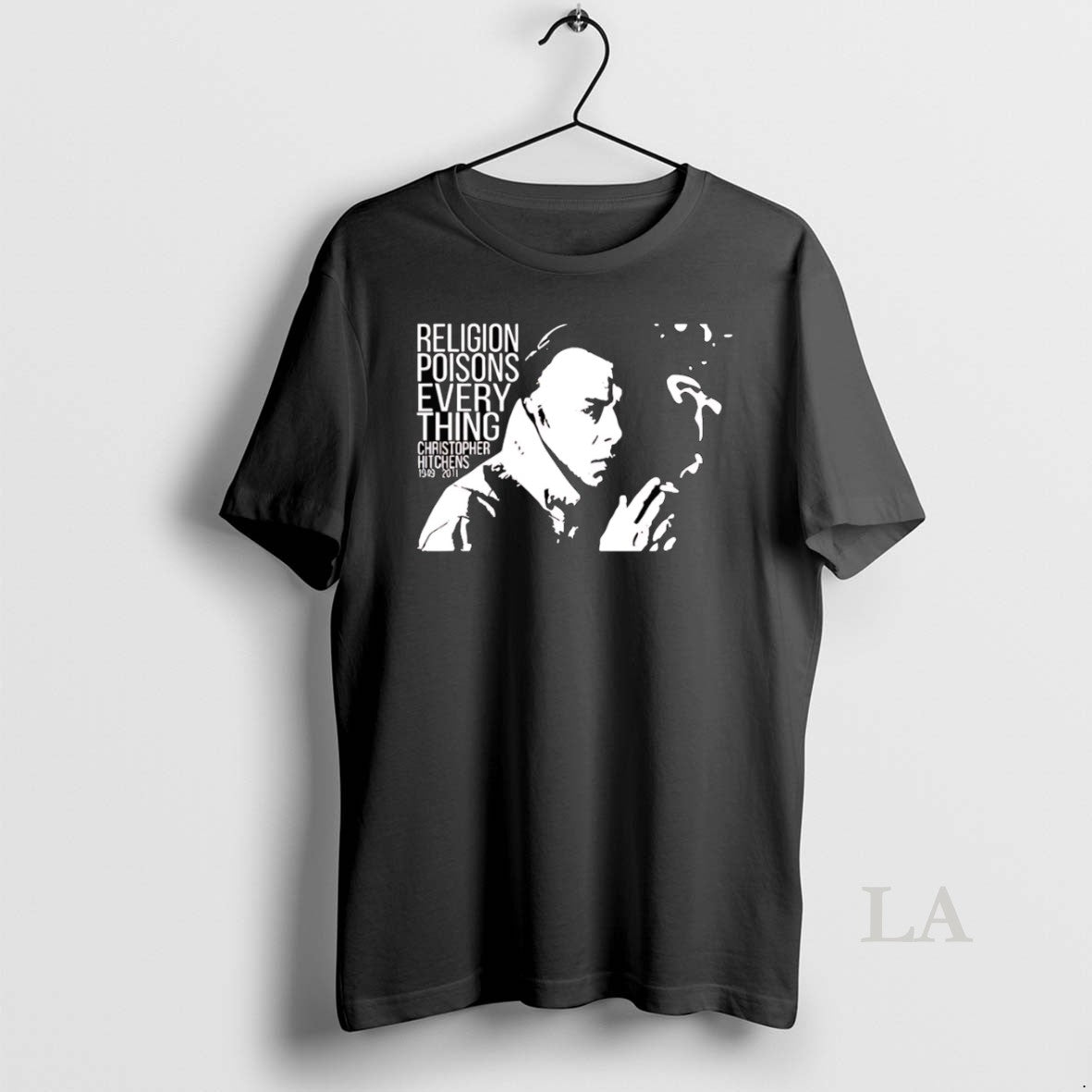 Original Christopher Hitchens Relegion Poisons Everything T-Shirts, Hoodie, Sweatshirt | AU18TeeNovaLab.com