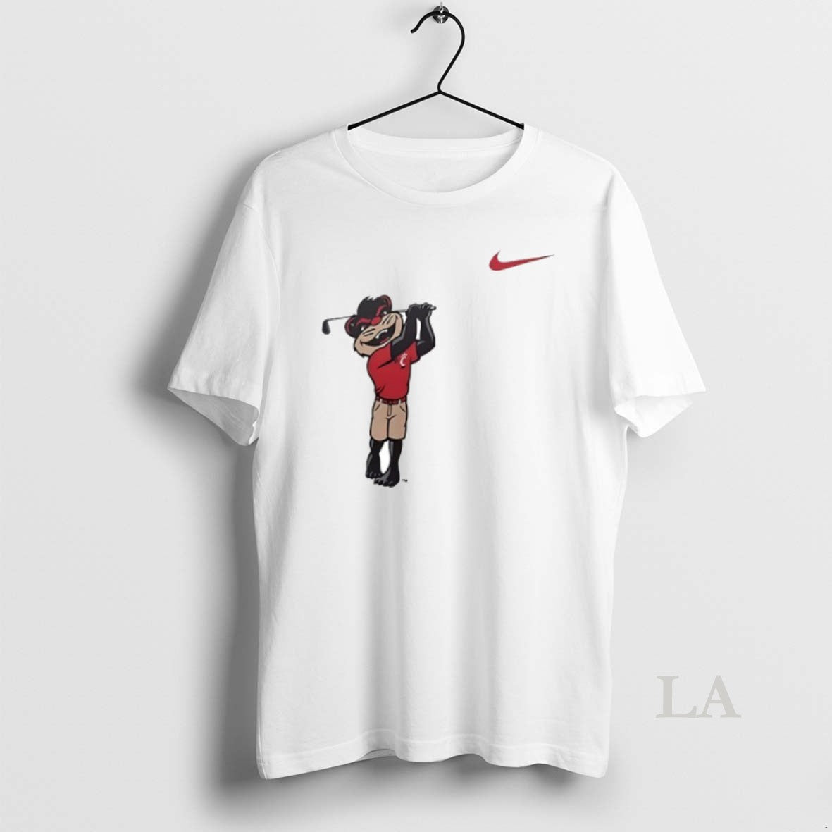 Original Cincinnati Bearcats Mascot Playing Golf Circle T-Shirts, Hoodie, Sweatshirt | AU18TeeNovaLab.com