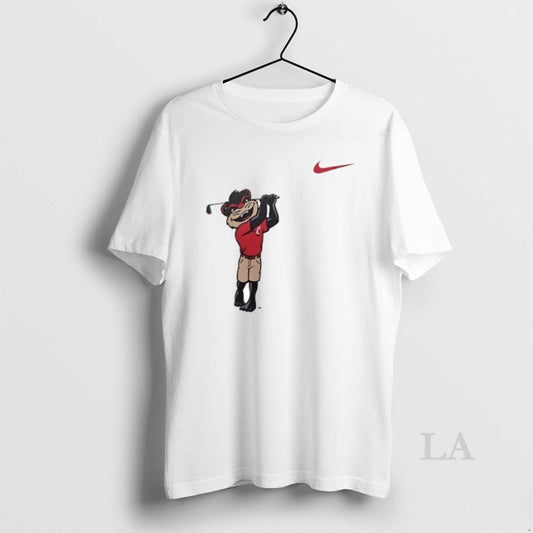 Original Cincinnati Bearcats Mascot Playing Golf Circle T-Shirts, Hoodie, Sweatshirt | AU18TeeNovaLab.com