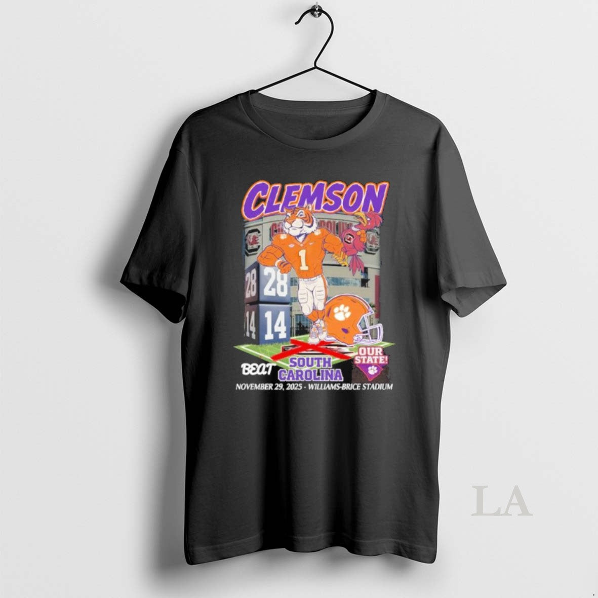 Original Clemson Tigers Beat South Carolina Our State November 29 2025 T-Shirts, Hoodie, Sweatshirt | AU18TeeNovaLab.com