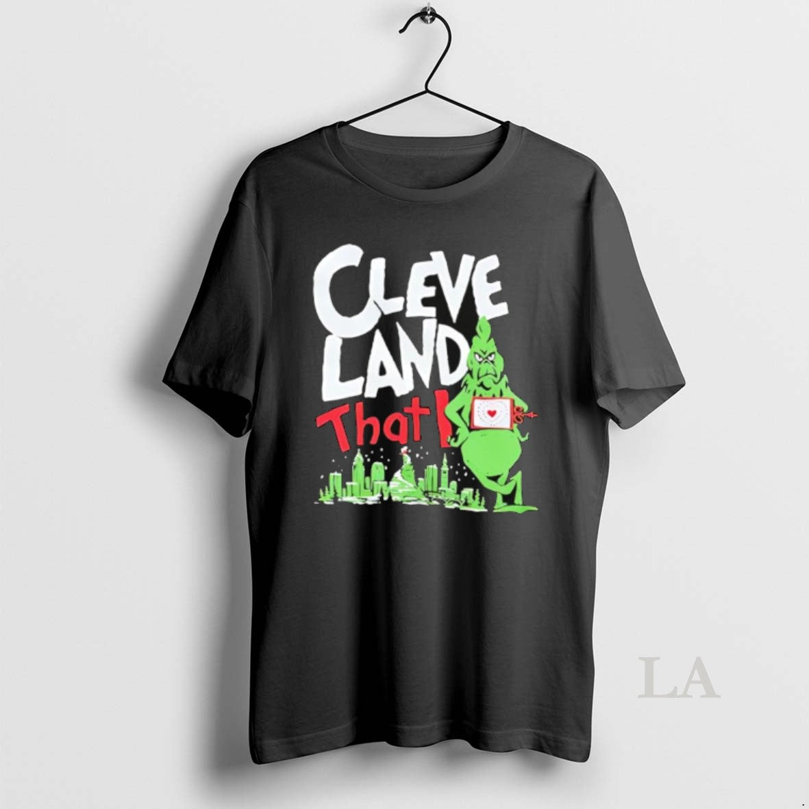 Original Cleveland That I Grinch T-Shirts, Hoodie, Sweatshirt | AU18TeeNovaLab.com