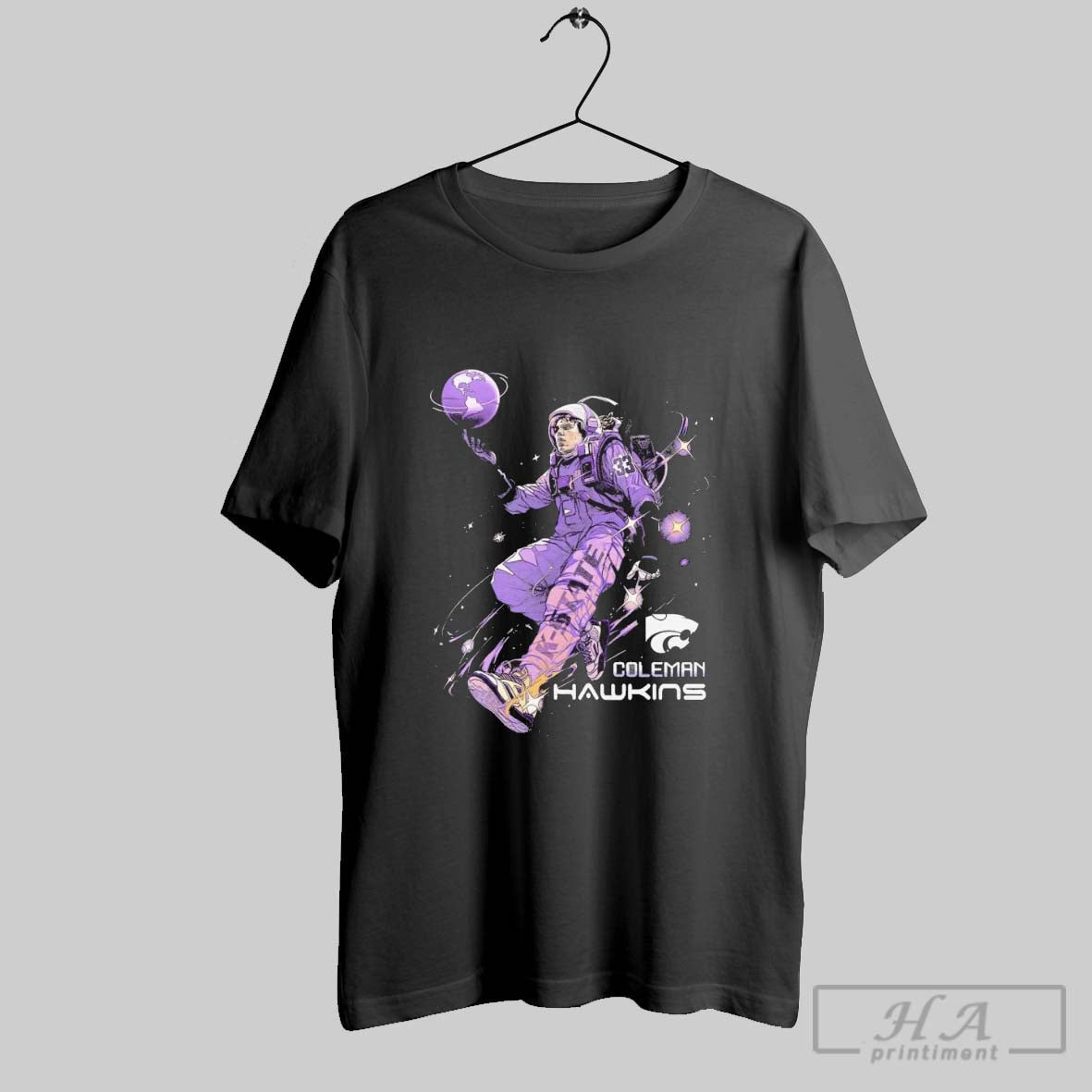 Original Coleman Hawkins Kansas State Football To The Moon T-Shirts, Hoodie, Sweatshirt | AU18TeeNovaLab.com