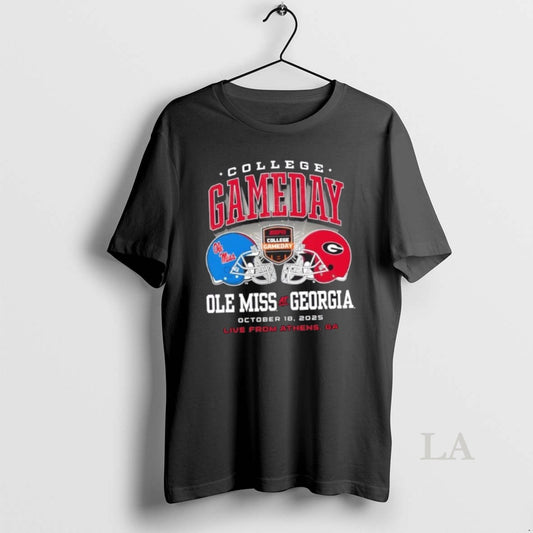 Original College Gameday Ole Miss Vs Georgia October 18 2025 Live From Athens Ga