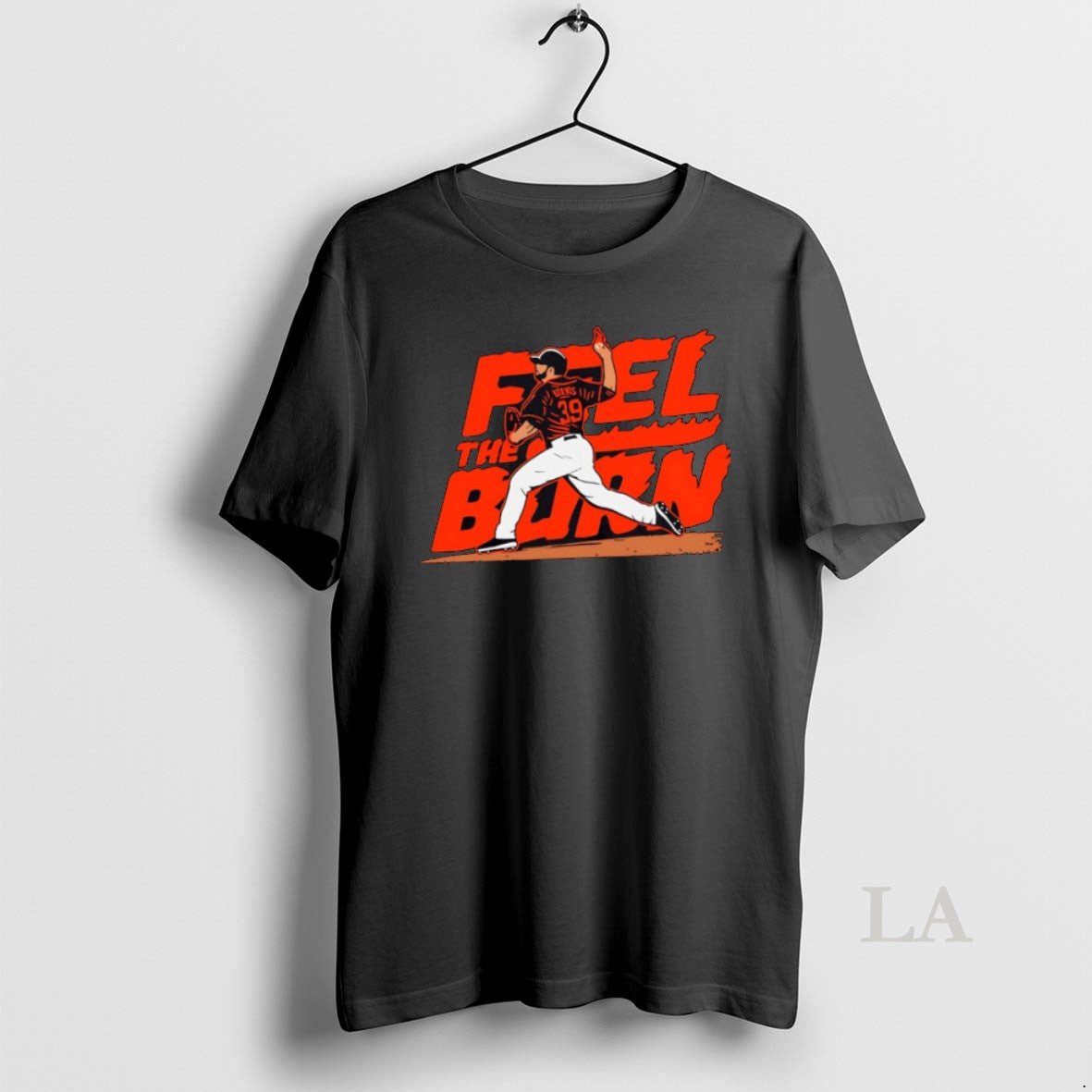 Original Corbin Burnes Feel The Burn Baltimore Orioles