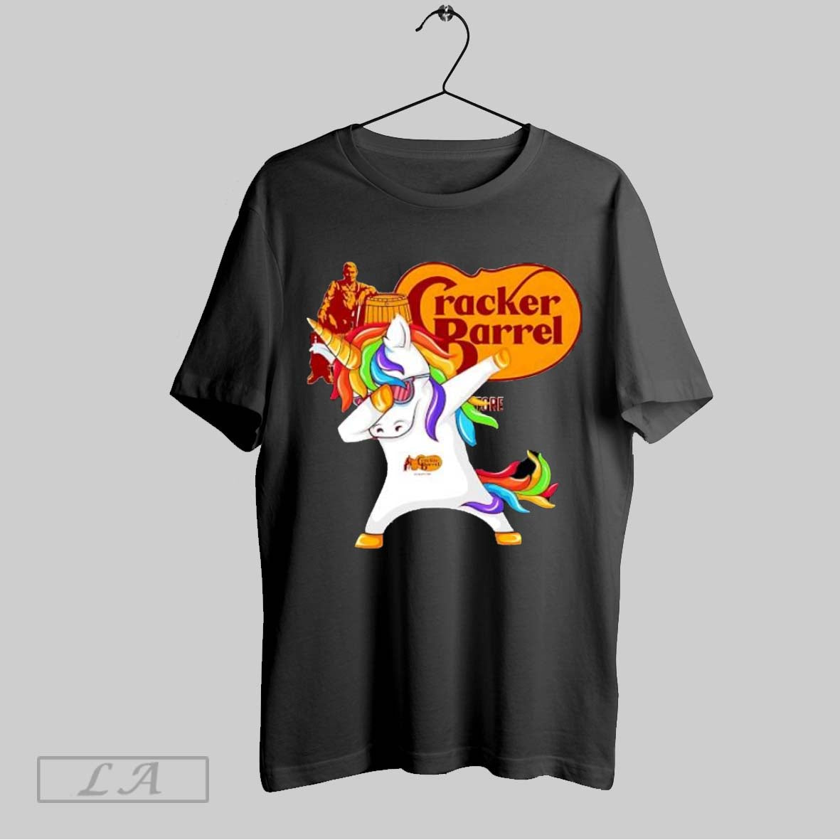 Original Cracker Barrel Old Country Store Dabbing Unicorn Rainbow