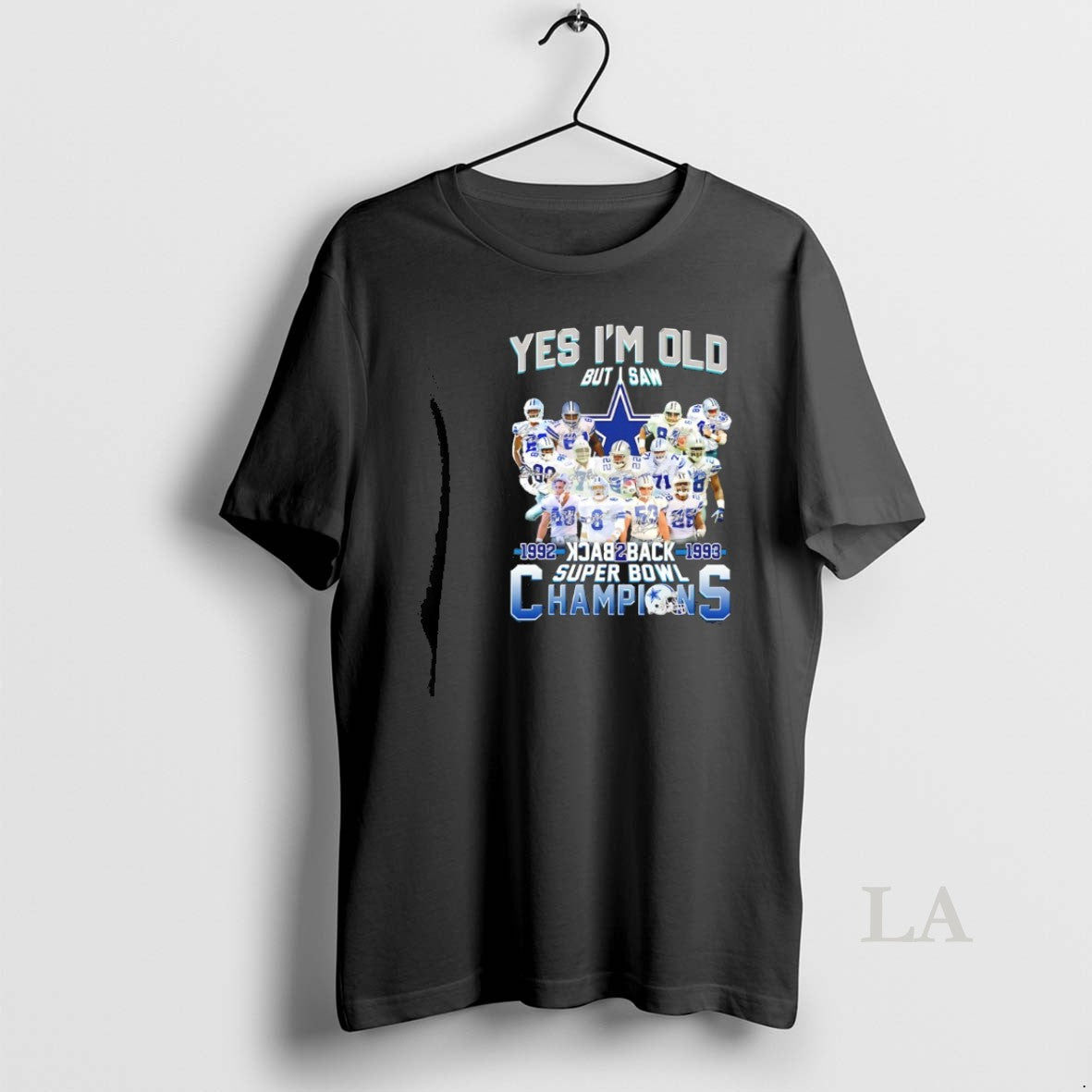 Original Dallas Cowboys Yes Im Old But I Saw Back 2 Back 1992 1993 Super T-Shirts, Hoodie, Sweatshirt | AU18TeeNovaLab.com